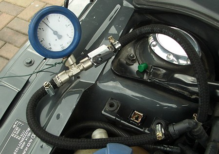 Kraftstoffdruck Messgerät für Volvo Fahrzeuge